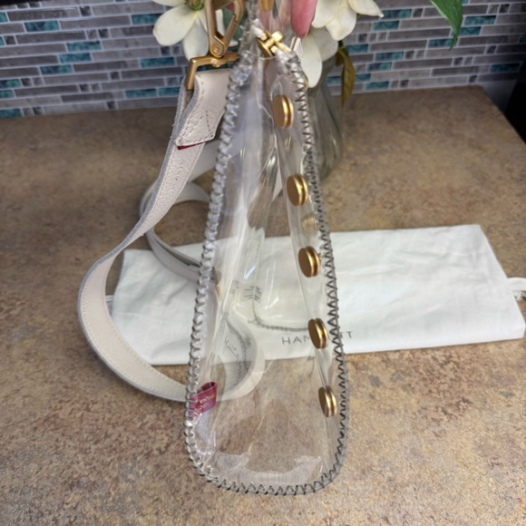 Hammitt Tony Medium Calla Lily clear purse - Picture 5 of 5
